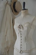 GORSET VINTAGE JASNY KREM Jeanne d'Arc